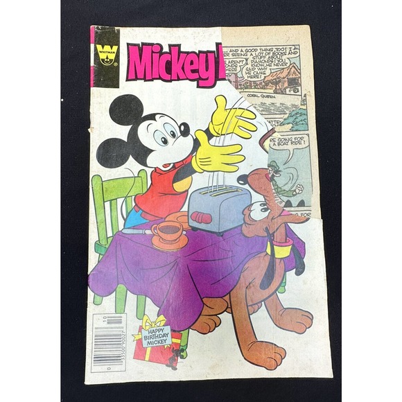 Vintage WALT DISNEY MICKEY MOUSE Comic Book #188 October 1978 TOASTER toast Fair - Picture 1 of 7